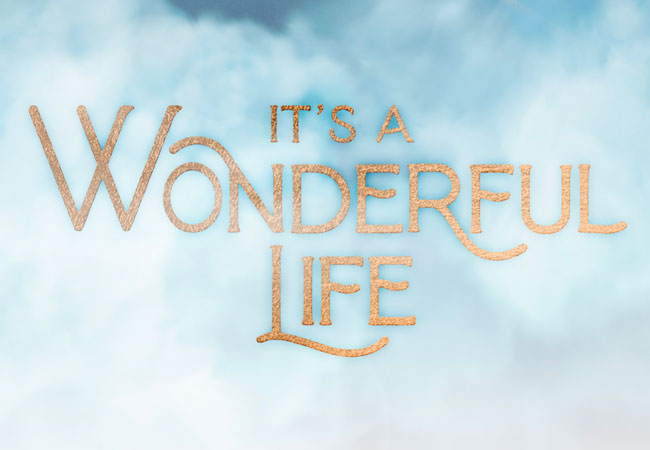It's a Wonderful Life play poster