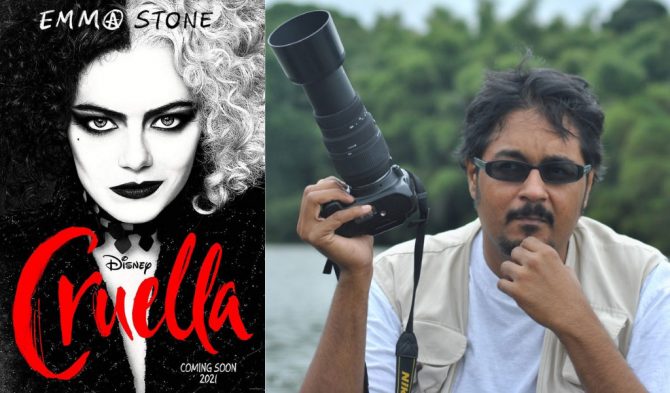 Cruella movie poster, Shreeharsha Rao