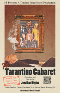 The Tarantino Cabaret play poster