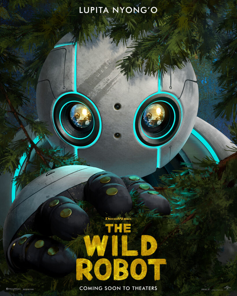 The Wild Robot movie poster.